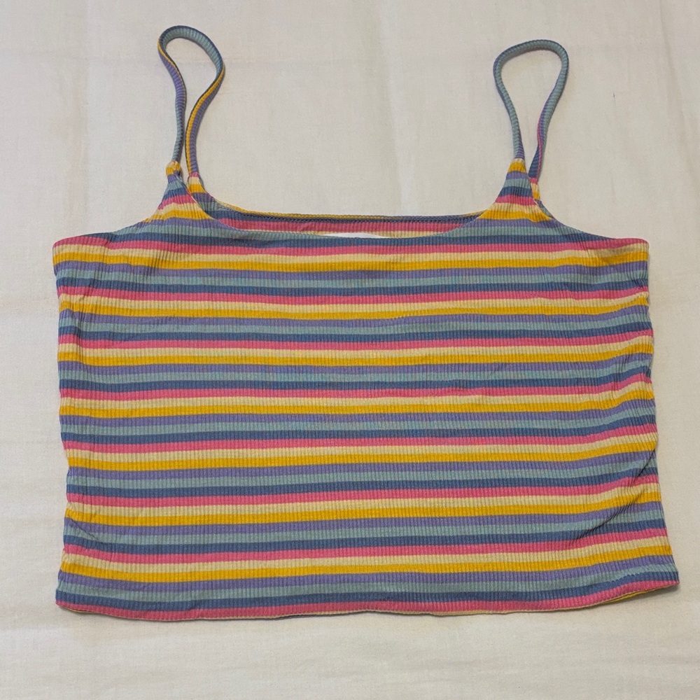 Striped Crop top